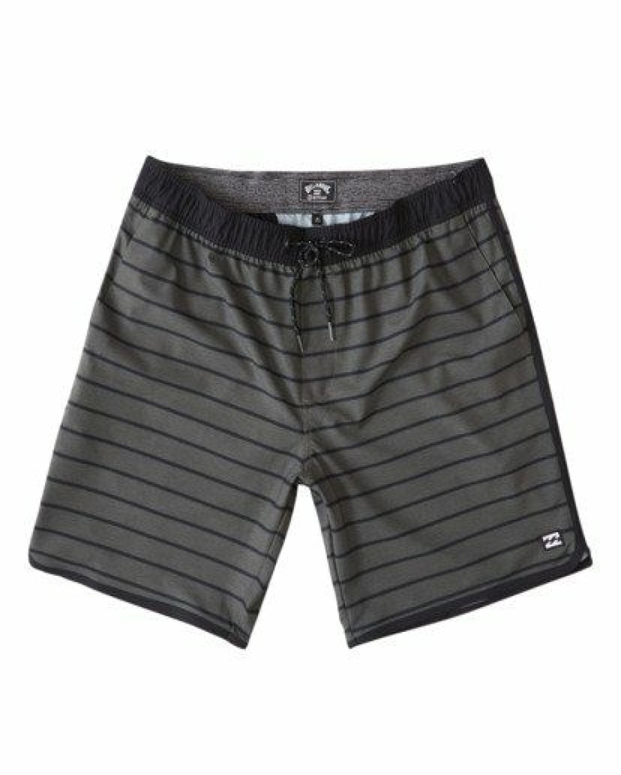 Shorts * | Billabong Crossfire Elastic '73 Submersible Shorts 18 Olive