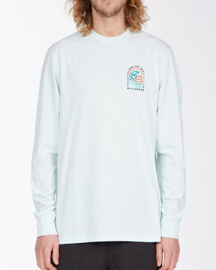 Tees * | Billabong A/Div Transition Uv Long Sleeve T-Shirt Seaglass Seaglass (Sgl)