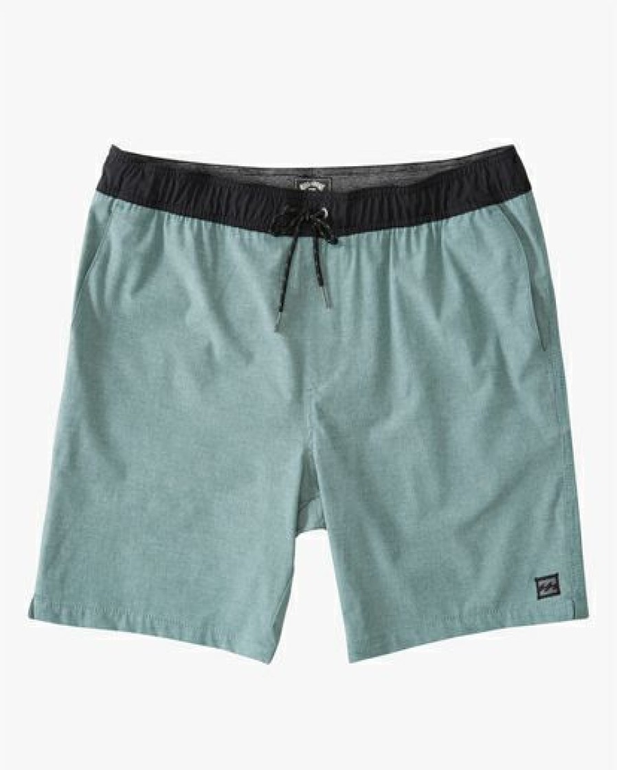 Shorts * | Billabong Crossfire Elastic Submersible Shorts 18 Military Camo