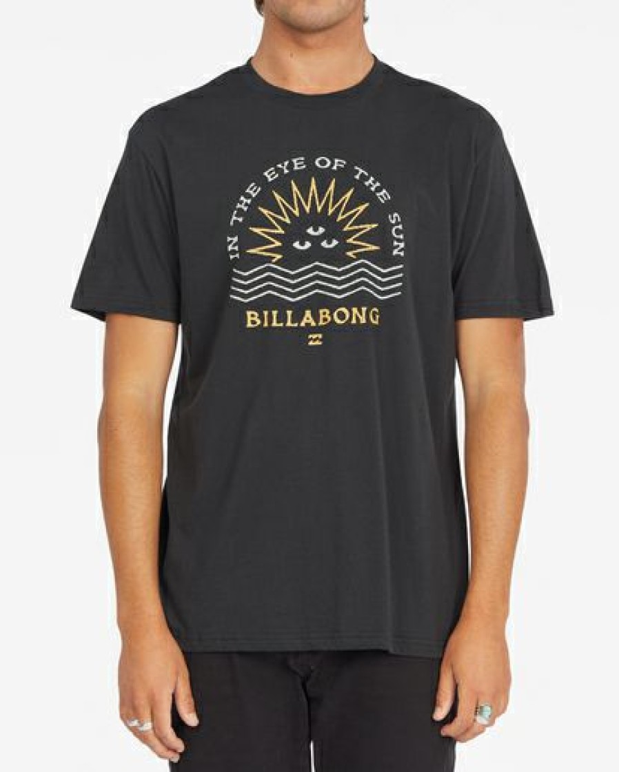 Tees * | Billabong Sunshine Short Sleeve T-Shirt Black