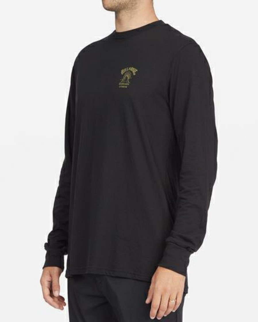 Chris Burkard X Adventure Division * | Billabong A/Div Studio Arch Uv Long Sleeve T-Shirt Black Black (Blk)