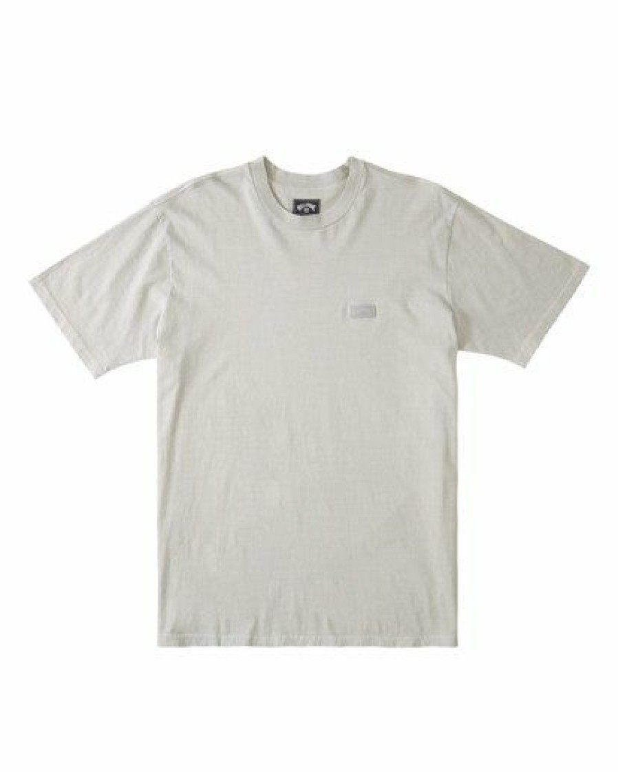 Clothing * | Billabong Mesa Wave Washed Organic Short Sleeve T-Shirt Straw