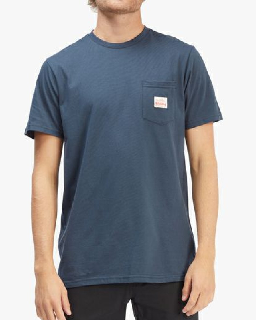 Clothing * | Billabong Lounge Pocket T-Shirt Sand Dune