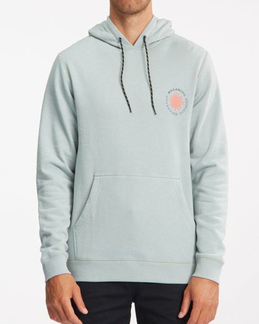 Hoodies & Fleece * | Billabong A/Div Balance Pullover Hoodie Agave Agave (Aga)