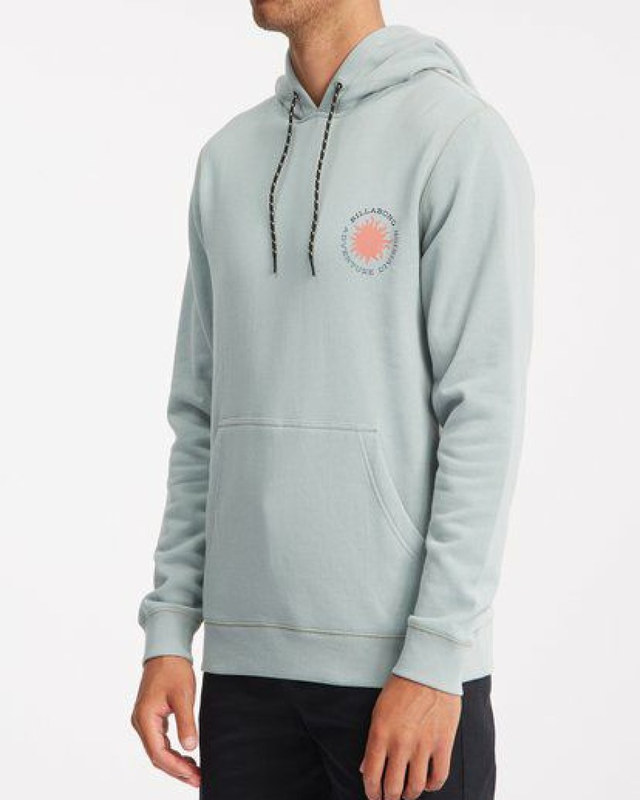 Hoodies & Fleece * | Billabong A/Div Balance Pullover Hoodie Agave Agave (Aga)