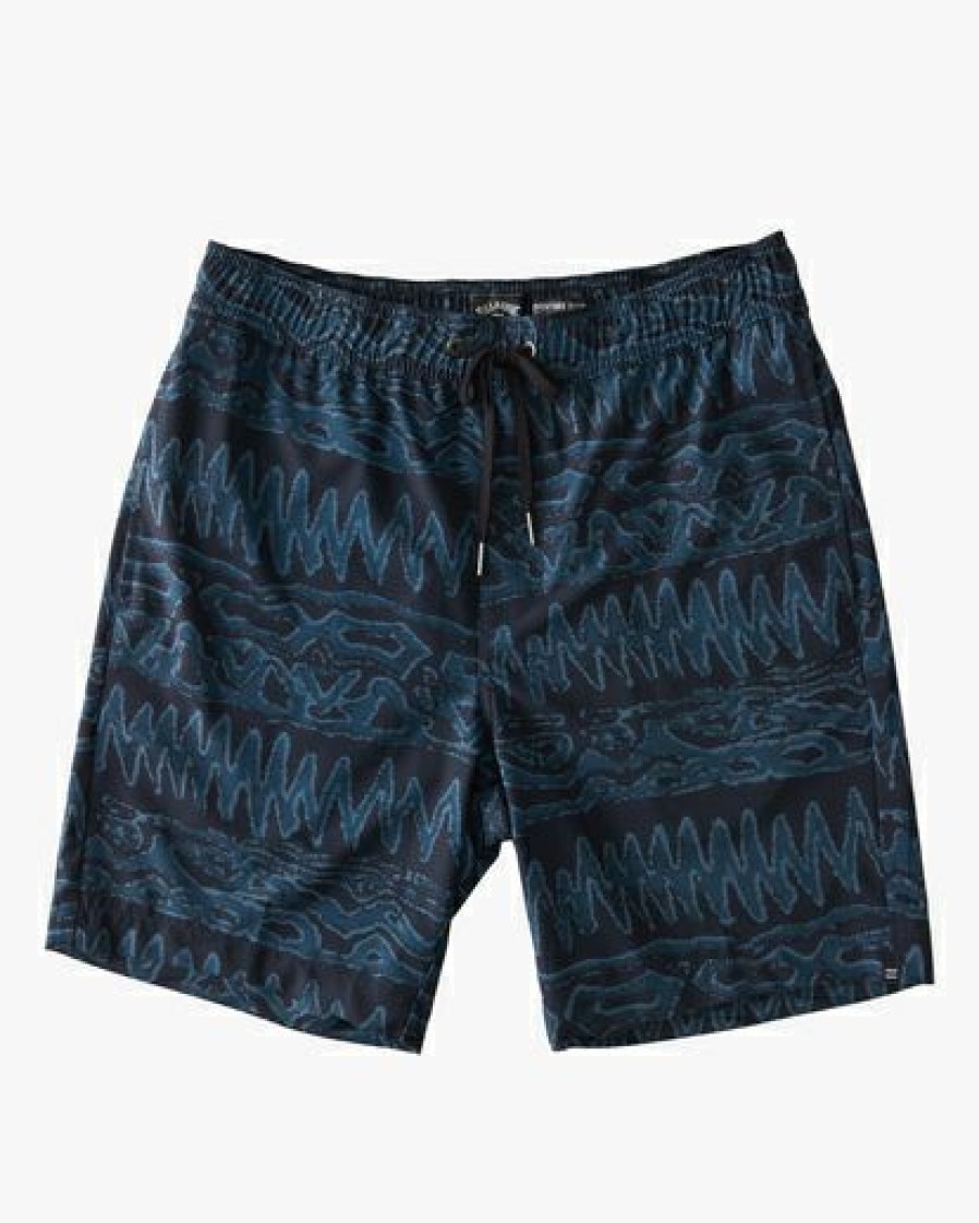 Shorts * | Billabong A/Div Surftrek Elastic Performance Shorts 18 Black