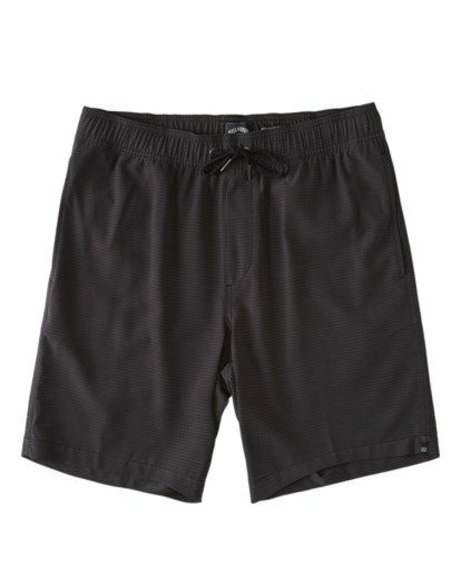 Shorts * | Billabong A/Div Surftrek Elastic Performance Shorts 18 Black