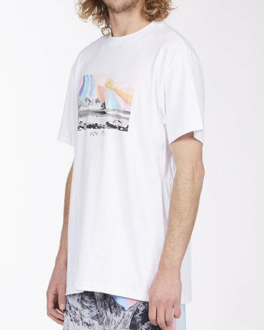 Tees * | Billabong A/Div Expansion Short Sleeve T-Shirt White White (Wht)