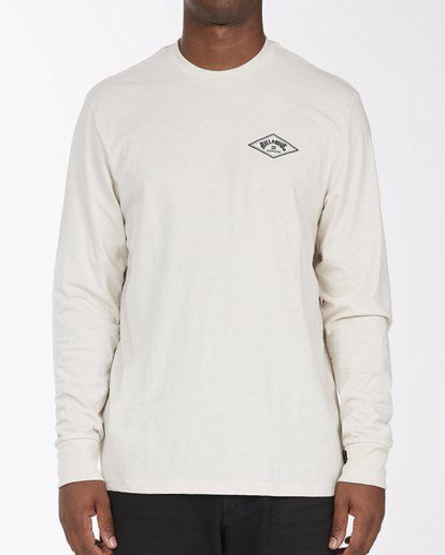 Tees * | Billabong A/Div Diamond Uv Long Sleeve T-Shirt Rock Rock (Roc)