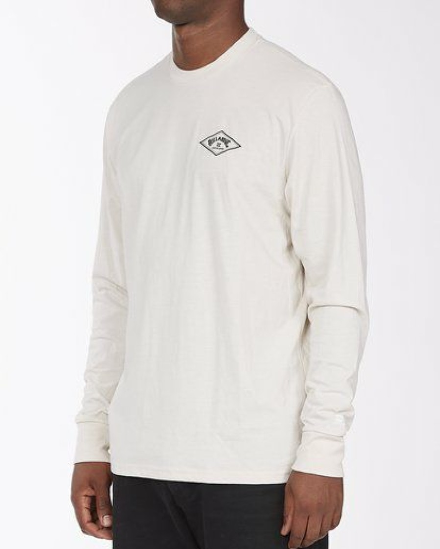 Tees * | Billabong A/Div Diamond Uv Long Sleeve T-Shirt Rock Rock (Roc)