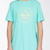 Tees * | Billabong Seal Florida Short Sleeve T-Shirt Light Aqua Light Aqua (Laq)