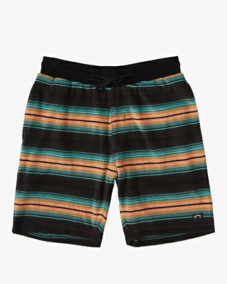 Shorts * | Billabong Flecker Sancho Short 19 Raven Raven (Rav)