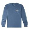 Clothing * | Billabong A/Div Stretch Organic Long Sleeve T-Shirt Dusty Blue Dusty Blue (Dyb)